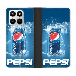 Housse cuir portefeuille Pour Honor 400 smart 5G Pepsi