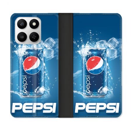 Housse cuir portefeuille Pour Honor 400 smart 5G Pepsi