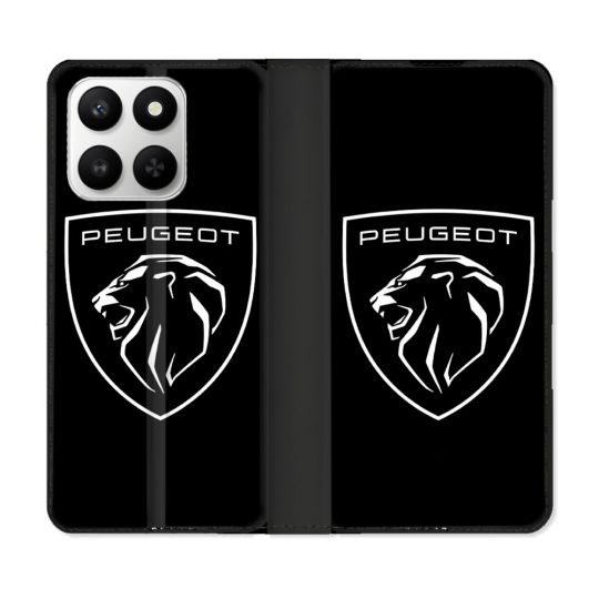Housse cuir portefeuille Pour Honor 400 smart 5G Peugeot