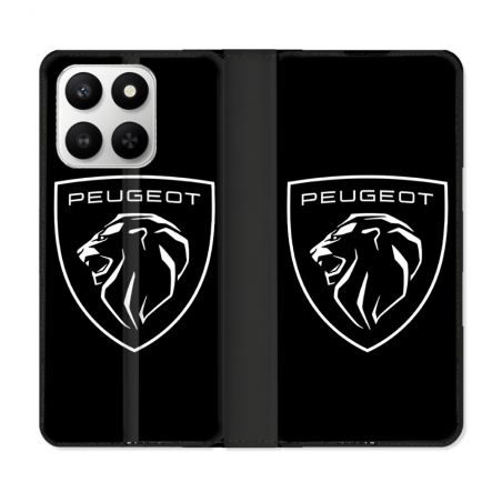 Housse cuir portefeuille Pour Honor 400 smart 5G Peugeot