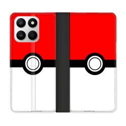 Housse cuir portefeuille Pour Honor 400 smart 5G Pokemon Pokeball