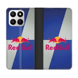 Housse cuir portefeuille Pour Honor 400 smart 5G Red Bull Classique