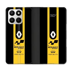 Housse cuir portefeuille Pour Honor 400 smart 5G Renault
