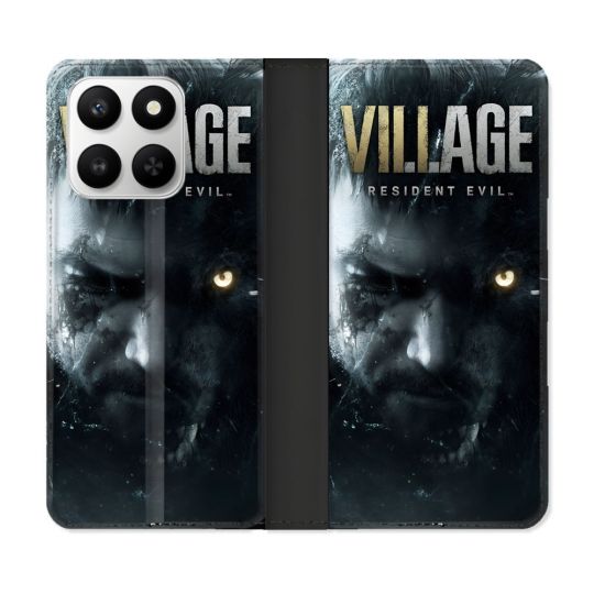 Housse cuir portefeuille Pour Honor 400 smart 5G Resident Evil