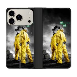 Housse cuir portefeuille Pour Iphone 17 Pro Breaking Bad Affiche