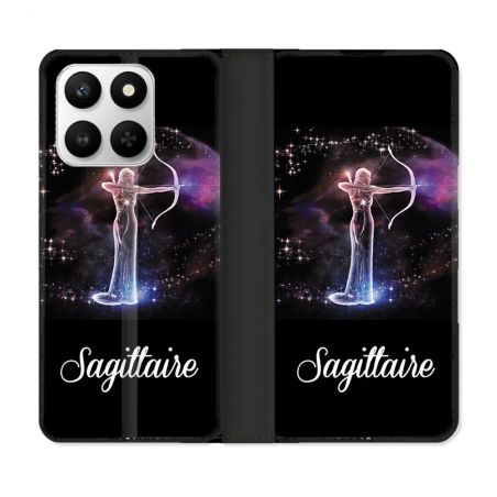 Housse cuir portefeuille Pour Honor 400 smart 5G Signe Zodiaque 2 Sagittaire