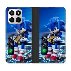 Housse cuir portefeuille Pour Honor 400 smart 5G Sonic