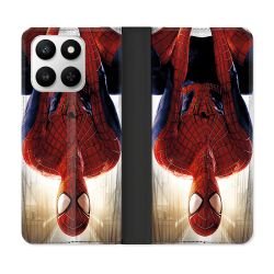 Housse cuir portefeuille Pour Honor 400 smart 5G Spiderman Invers