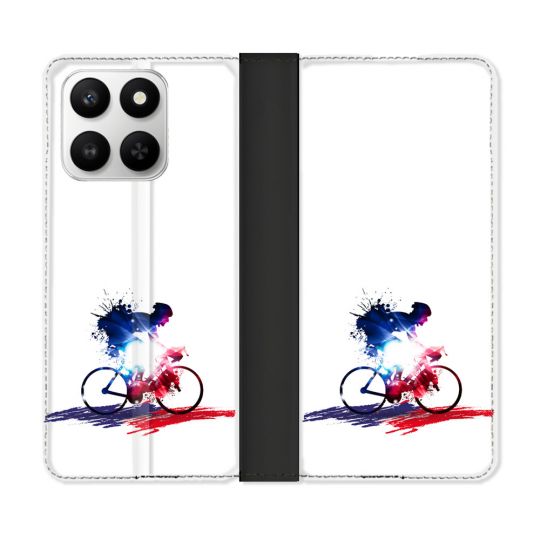 Housse cuir portefeuille Pour Honor 400 smart 5G Sport Cyclisme France