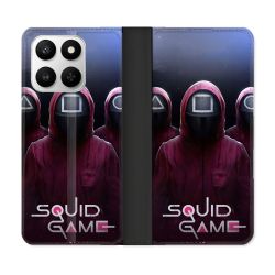 Housse cuir portefeuille Pour Honor 400 smart 5G Squid Game
