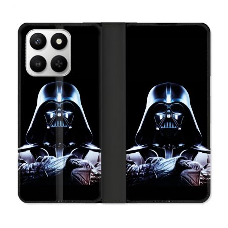 Housse cuir portefeuille Pour Honor 400 smart 5G Star Wars - Dark Vador Noir