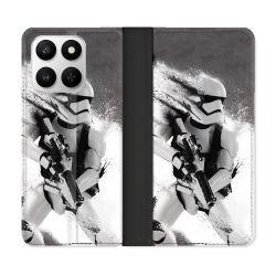 Housse cuir portefeuille Pour Honor 400 smart 5G Star Wars - Trooper