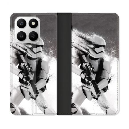 Housse cuir portefeuille Pour Honor 400 smart 5G Star Wars - Trooper