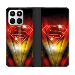 Housse cuir portefeuille Pour Honor 400 smart 5G Superman Logo