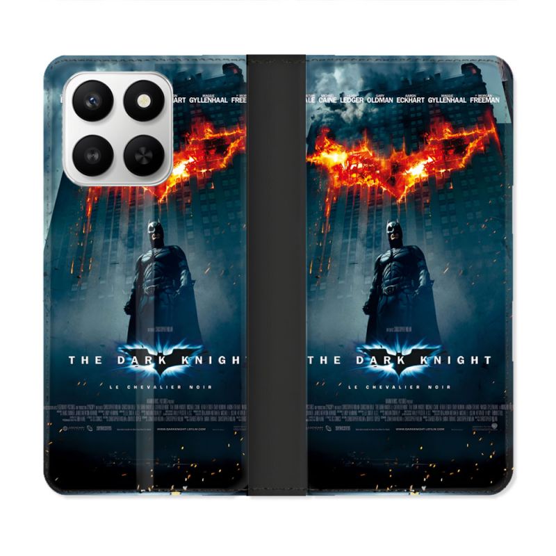 Housse cuir portefeuille Pour Honor 400 smart 5G The Dark Night