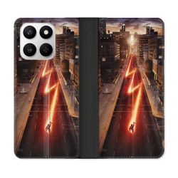 Housse cuir portefeuille Pour Honor 400 smart 5G The Flash City