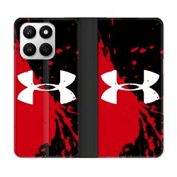 Housse cuir portefeuille Pour Honor 400 smart 5G Under Armour