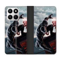 Housse cuir portefeuille Pour Honor 400 smart 5G Venom