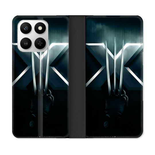 Housse cuir portefeuille Pour Honor 400 smart 5G Xmen