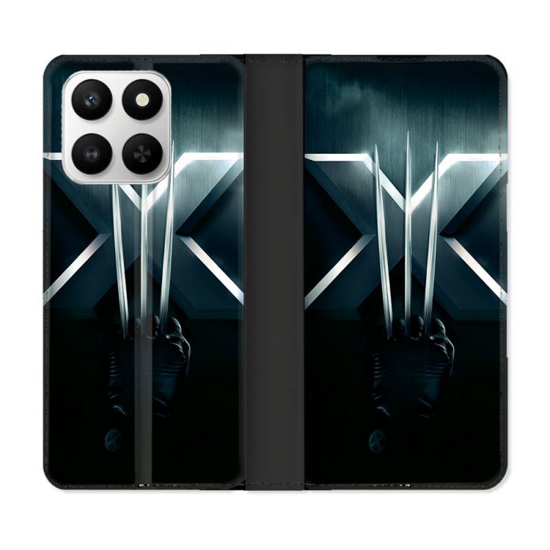 Housse cuir portefeuille Pour Honor 400 smart 5G Xmen