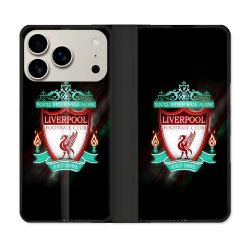 Housse cuir portefeuille Pour Iphone 17 Pro Max Foot Liverpool