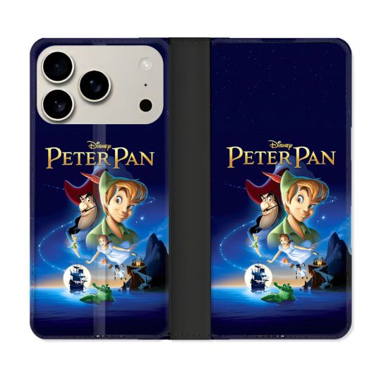 Housse cuir portefeuille Pour Iphone 17 Pro Max Peter Pan Affiche