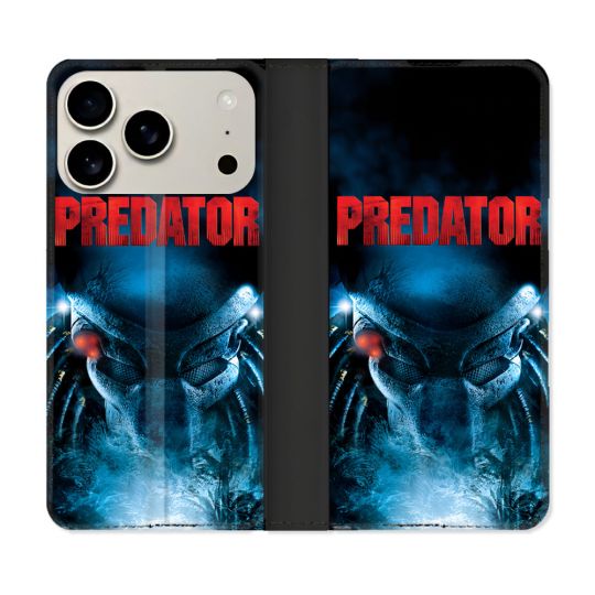 Housse cuir portefeuille Pour Iphone 17 Pro Max Predator Affiche