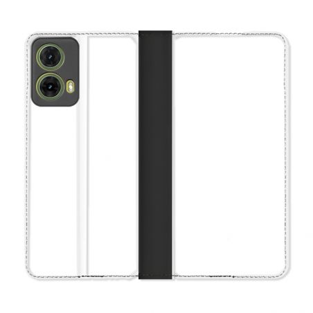 Housse Cuir Portefeuille Personnalisée Pour Motorola Moto G85 5G