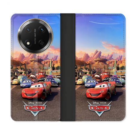 Housse cuir portefeuille Pour Honor Magic 7 Lite 5G Cars Affiche
