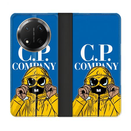 Housse cuir portefeuille Pour Honor Magic 7 Lite 5G CP Company