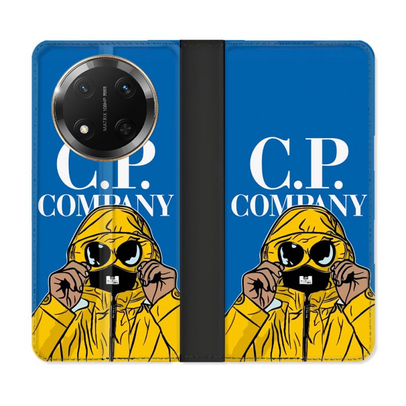 Housse cuir portefeuille Pour Honor Magic 7 Lite 5G CP Company