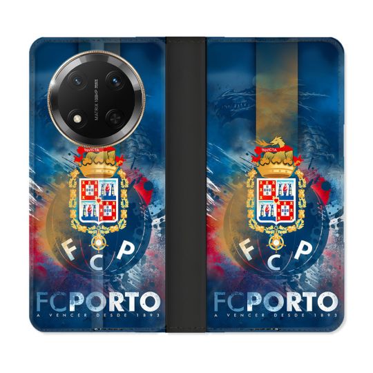 Housse cuir portefeuille Pour Honor Magic 7 Lite 5G Foot FC Porto