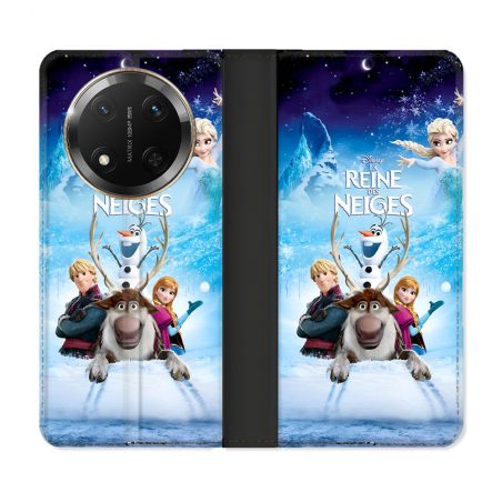 Housse cuir portefeuille Pour Honor Magic 7 Lite 5G La Reine Des Neiges
