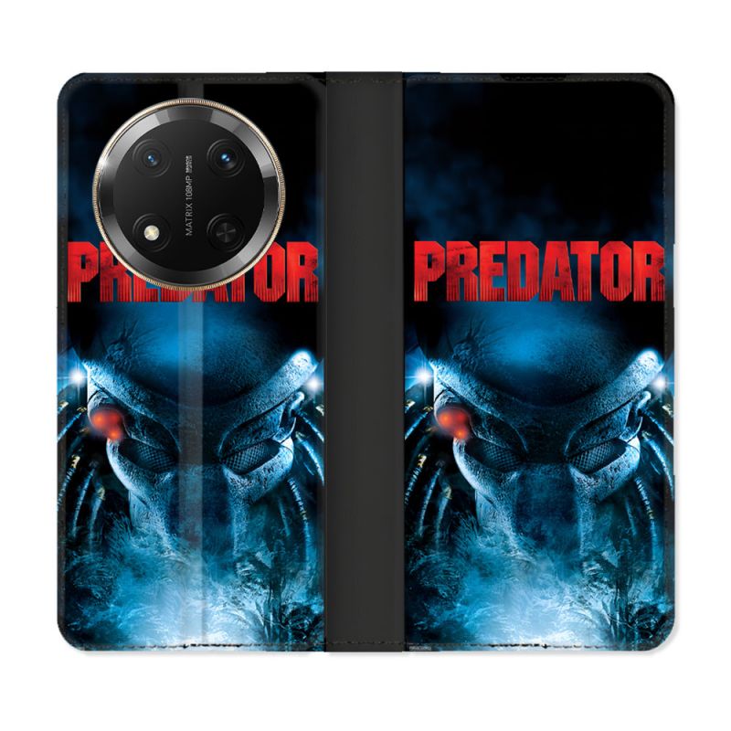 Housse cuir portefeuille Pour Honor Magic 7 Lite 5G Predator Affiche
