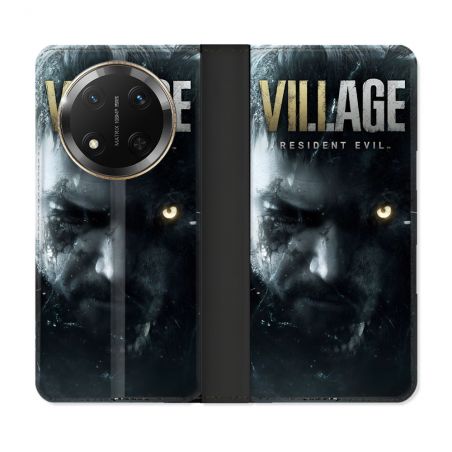 Housse cuir portefeuille Pour Honor Magic 7 Lite 5G Resident Evil