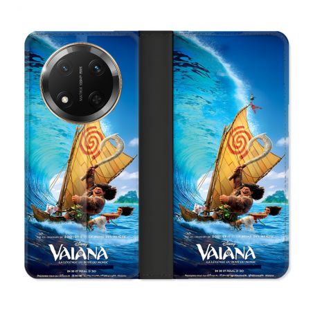 Housse cuir portefeuille Pour Honor Magic 7 Lite 5G Vaiana