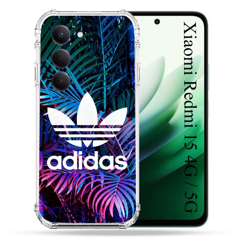 Coque Renforcée Pour Xiaomi Redmi 15 4G Adidas Palmier