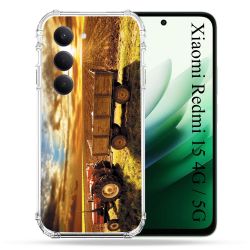 Coque Renforcée Pour Xiaomi Redmi 15 4G Agriculture Tracteur Color