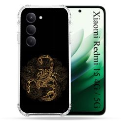 Coque Renforcée Pour Xiaomi Redmi 15 4G Animal Scorpion Fresque