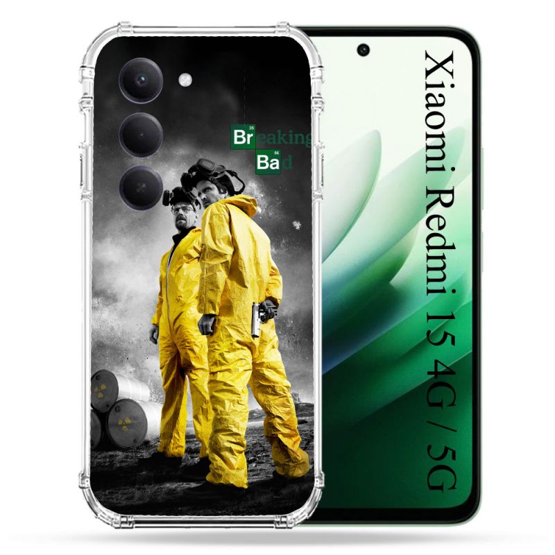 Coque Renforcée Pour Xiaomi Redmi 15 4G Breaking Bad Affiche