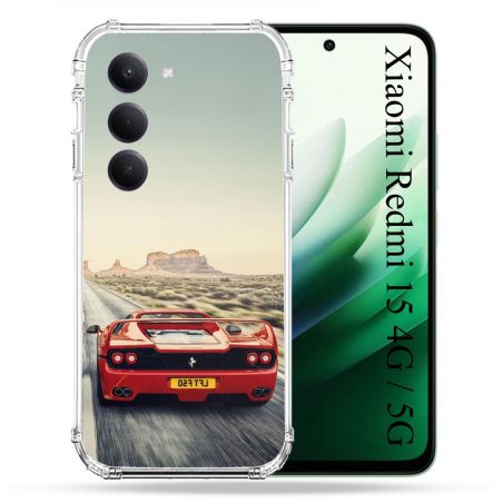 Coque Renforcée Pour Xiaomi Redmi 15 4G Ferrari F50