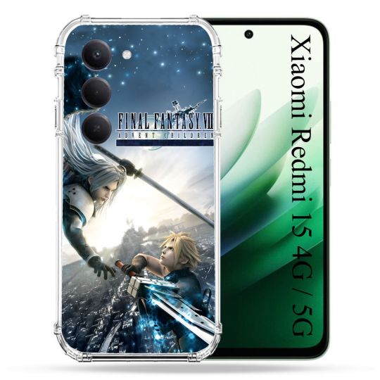 Coque Renforcée Pour Xiaomi Redmi 15 4G Final Fantaisy