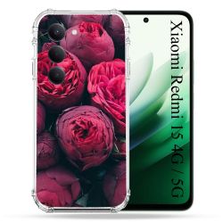 Coque Renforcée Pour Xiaomi Redmi 15 4G Fleur Pivoine