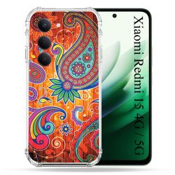 Coque Renforcée Pour Xiaomi Redmi 15 4G Fleur Psychedelic