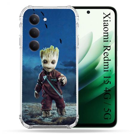 Coque Renforcée Pour Xiaomi Redmi 15 4G Groot Bleu