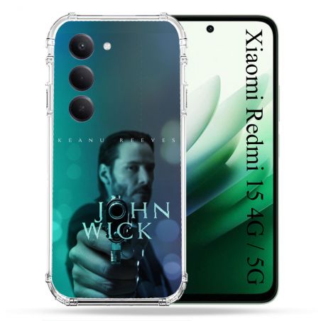 Coque Renforcée Pour Xiaomi Redmi 15 4G John Wick