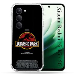 Coque Renforcée Pour Xiaomi Redmi 15 4G Jurassic Park Affiche
