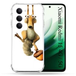 Coque Renforcée Pour Xiaomi Redmi 15 4G L'âge de Glace Scratch Suspendu