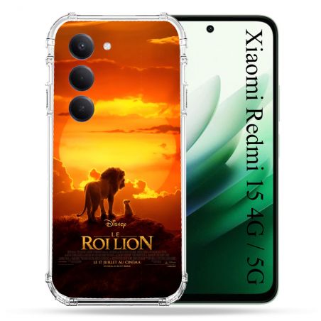 Coque Renforcée Pour Xiaomi Redmi 15 4G Le Roi Lion Affiche