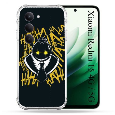 Coque Renforcée Pour Xiaomi Redmi 15 4G Manga Assassination Classroom Kuro Noir